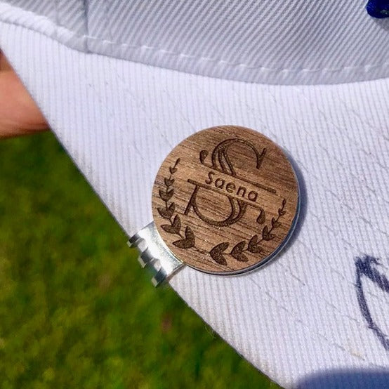 Hat Clip Personalized Ball Marker