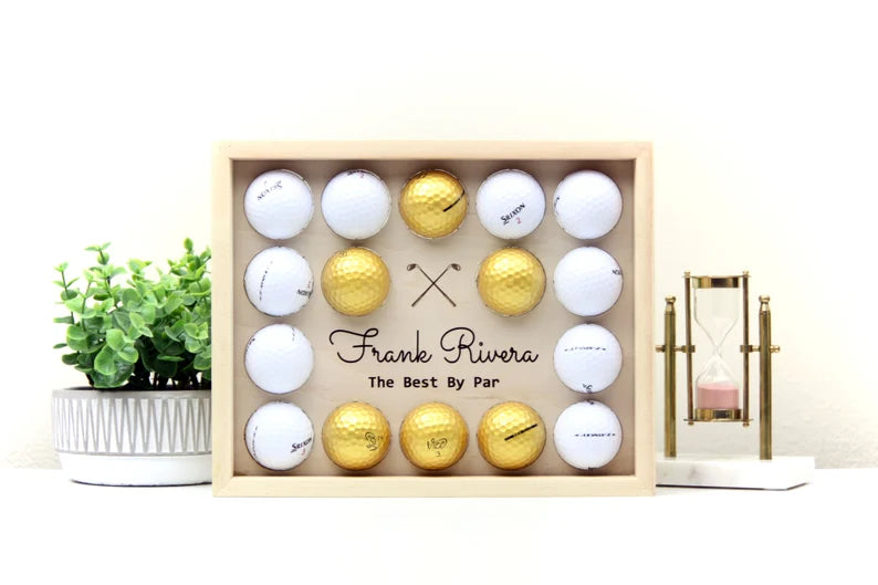 Custom Golf Ball Display Frame