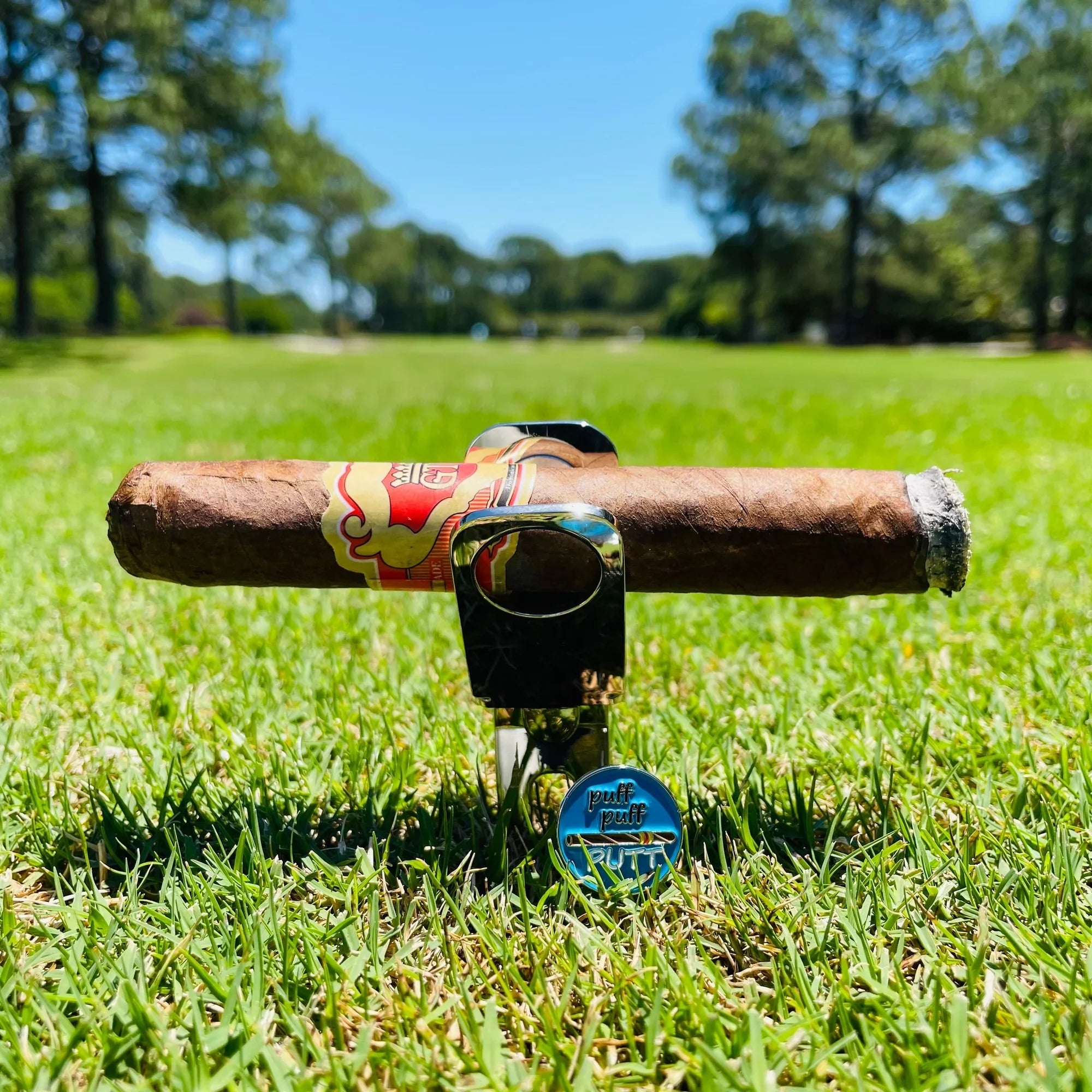 Luxury Golf Cigar Gift Set