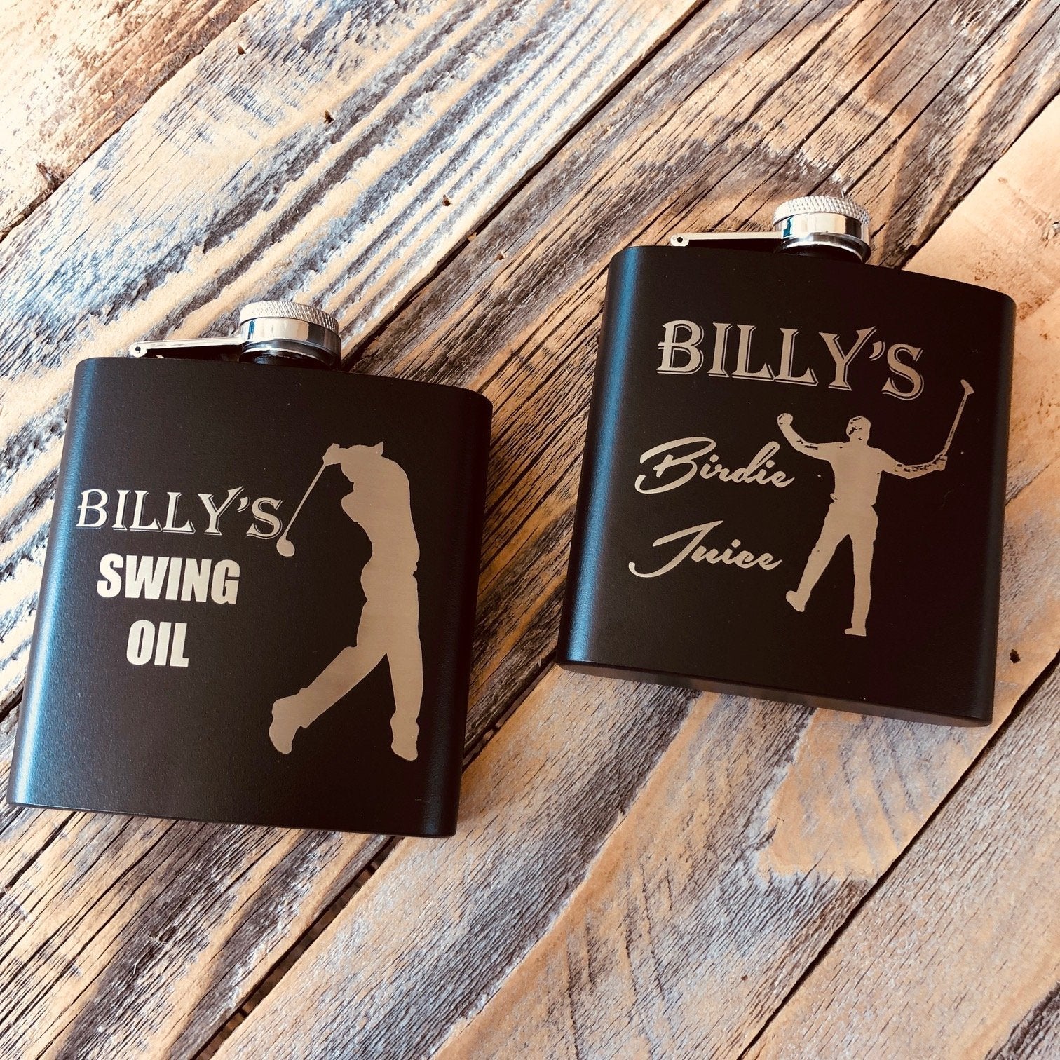 Personalized Golf Flask